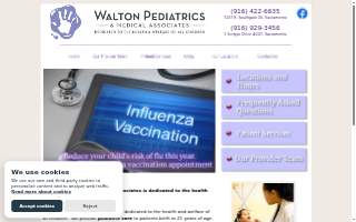 Walton Pediatrics Inc website