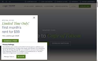 Cogir of Folsom website