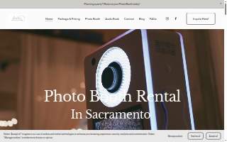 Creative Corner Rentals / Photo Booth Rental of Folsom website