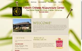 Folsom Chinese Acupuncture Center website