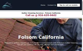 Folsom Gutter Cleaning website
