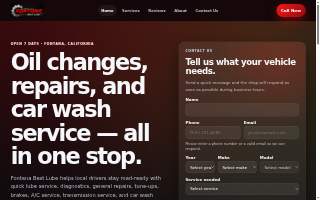Fontana Best Lube website
