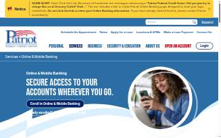 Patriot Financial Services Inc website