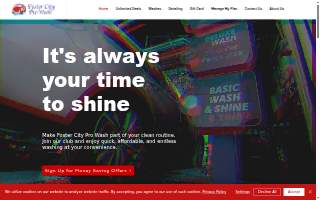 Foster City Pro Wash website