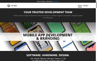 Hi Dev Mobile of Foster City website