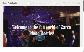 Zarco Photo booths of Foster City website