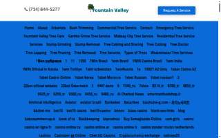 Fountain Valley Tree Care website
