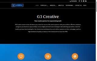 G3 Creative website