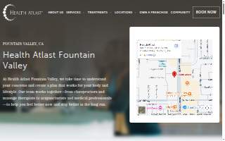Health Atlast website
