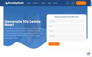 Local Splash website