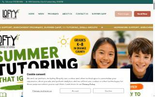 Lofty Learning Studios website