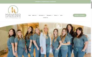 Manfred Orthodontics website