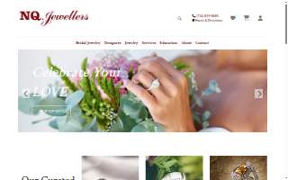NQ Jewellers website