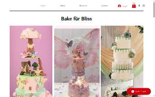 Bake für Bliss website