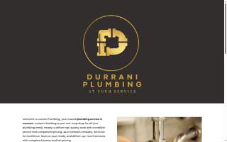 Durrani Plumbing website
