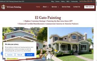 El Gato Painting of Fremont website