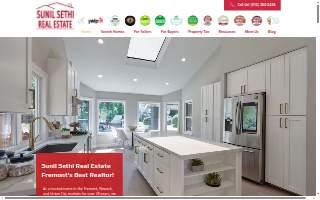 Sunil Sethi Real Estate website