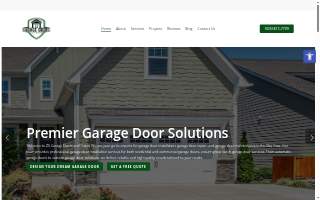 ZS Garage Doors and Gates website