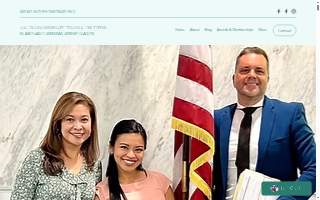 Clason Immigration Law Firm website