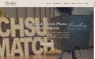 Clovis Photo Booth Company website