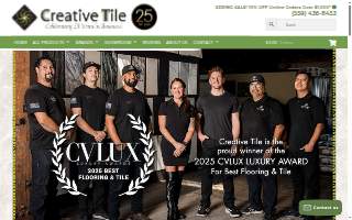 Creative Tile website