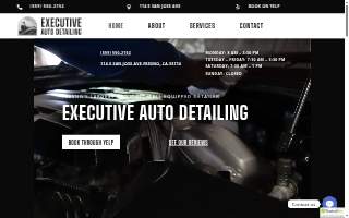 Executive Auto Detailing website
