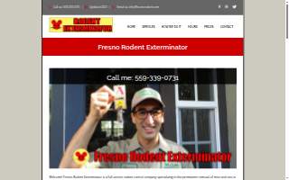 Fresno Rodent Exterminator website