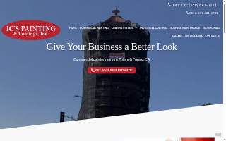JC's Painting and Coating, Inc website