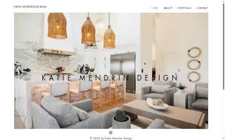 Katie Mendrin Design website