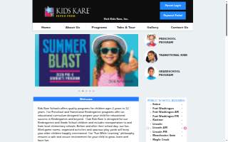 Kids Kare River Park website
