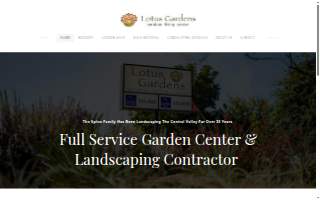 Lotus Gardens Outdoor Living Center Inc website