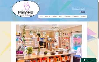 Penny & Bear Family Childcare website