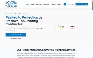 Precision Paint Co. | Fresno’s Painting Experts website