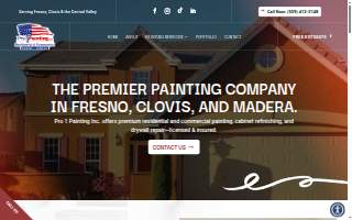 Pro 1 Painting Inc website