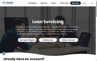 RWM Home Loans website