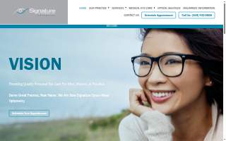 Signature Spex-I-Wear Optometry website