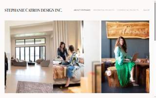 Stephanie Catron Interior Design website