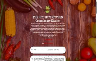 The Hot Spot Kitchen website