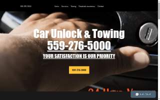 U.S Towing - Fresno Car Unlock & Roadside Assistance website