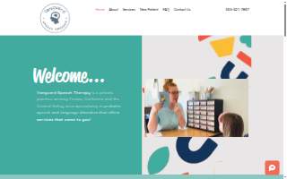Vanguard Speech Therapy of Fresno website