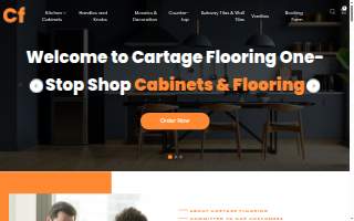 Cartage Flooring website