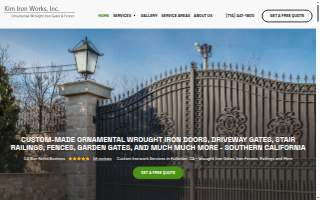 Kim Iron Works Inc website