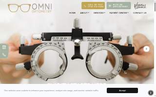 Omni Optometry website