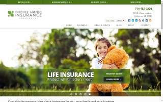 Partner Agency Insurance Services website