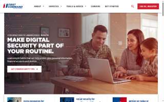 First Command website