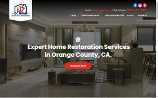 OC Home Restoration and Remodeling Inc website