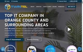 Twintel website