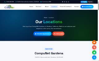 CompuNet Gardena website