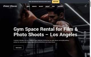 Global Fitness Studio website