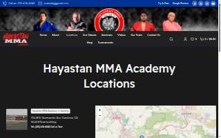 Hayastan MMA Academy website